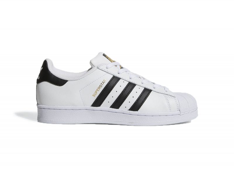 Giày Adidas Superstar trắng sọc đen GAS01