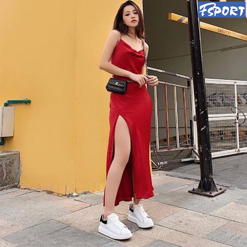 7 cách phối giày với đầm suông cho nàng nổi bật tự tin khoe cá tính  TH  Điện Biên Đông
