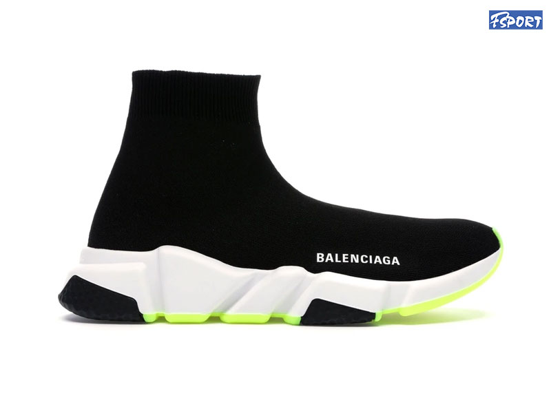 Giày Balenciaga Speed Trainers black white  giày Balencia cao cổ đen trắng  cao cấp full box