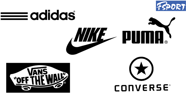 Logo các hãng giày nổi tiếng