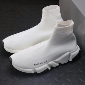 Giày Balenciaga Speed Trainer trắng viền đen BST02