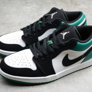 Giày Nike Air Jordan 1 Low White Black Mystic Green NAJ34