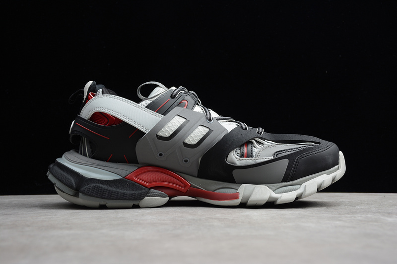 Giày Balenciaga Track 3.0 xám đỏ BT305